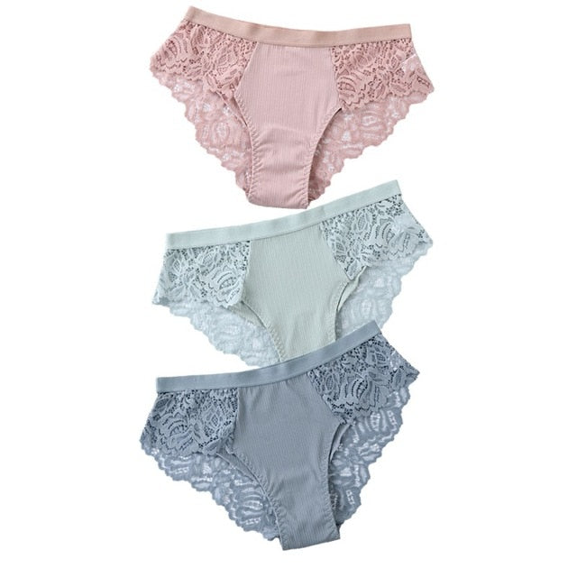 3 Pcs Cotton Panties