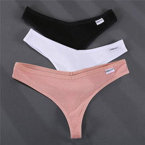 3PCS/Set G-string Panties Cotton Women's