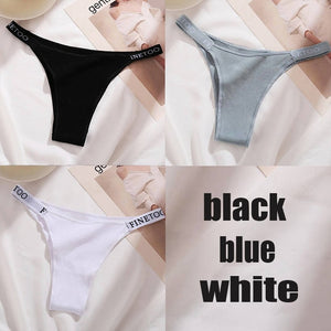 3PCS Solid Color Intimate Lingerie