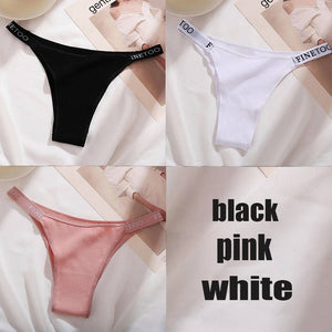 3PCS Solid Color Intimate Lingerie