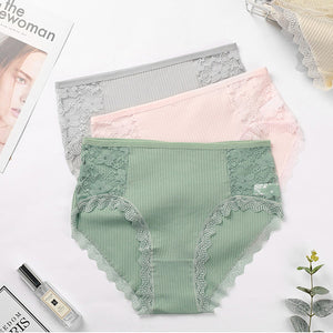 3PCS Cotton Panties Comfot