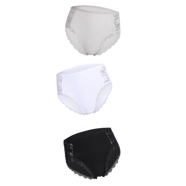 3PCS Cotton Panties Comfot