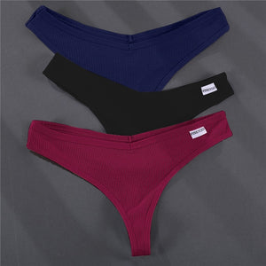 3PCS/Set G-string Panties Cotton Women's