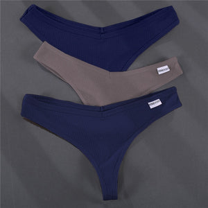 3PCS/Set G-string Panties Cotton Women's