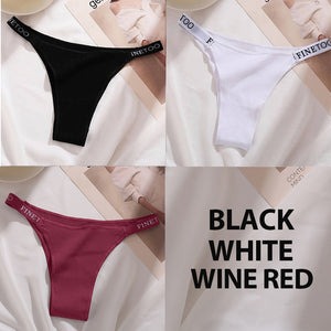 3PCS Solid Color Intimate Lingerie