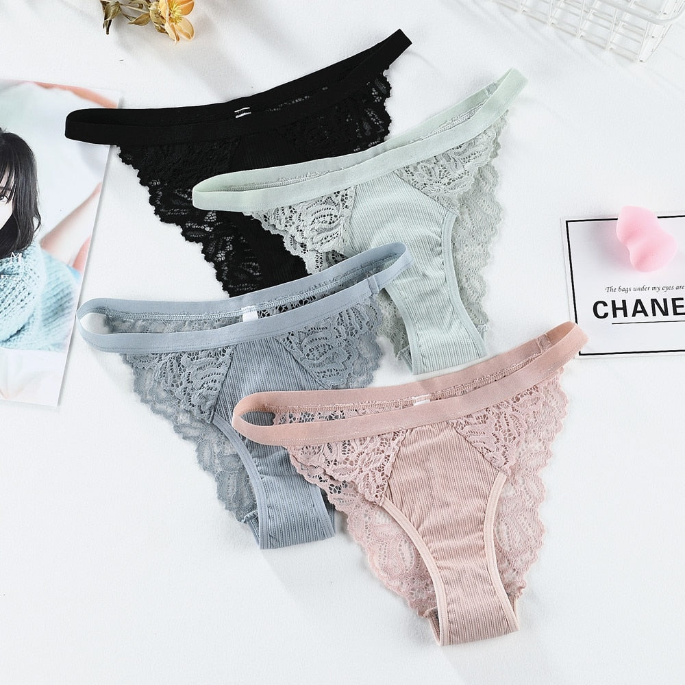 3PCS Soft Cotton Women Underwear