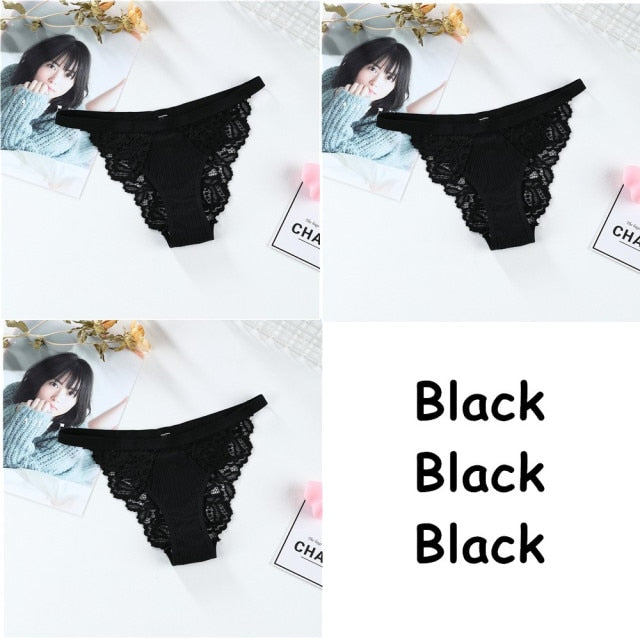 3PCS Soft Cotton Women Underwear