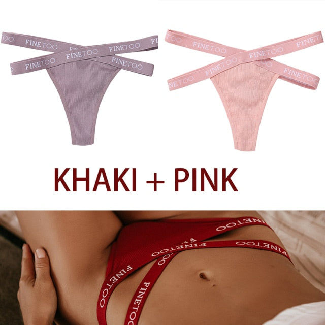 2PCS/Set Women's Cotton string