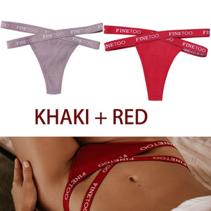 2PCS/Set Women's Cotton string