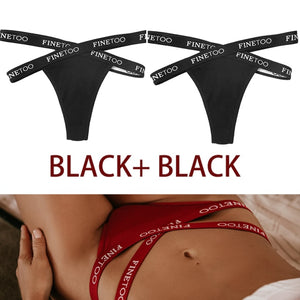 2PCS/Set Women's Cotton string