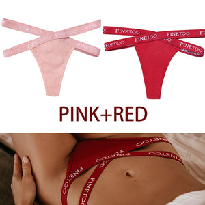 2PCS/Set Women's Cotton string