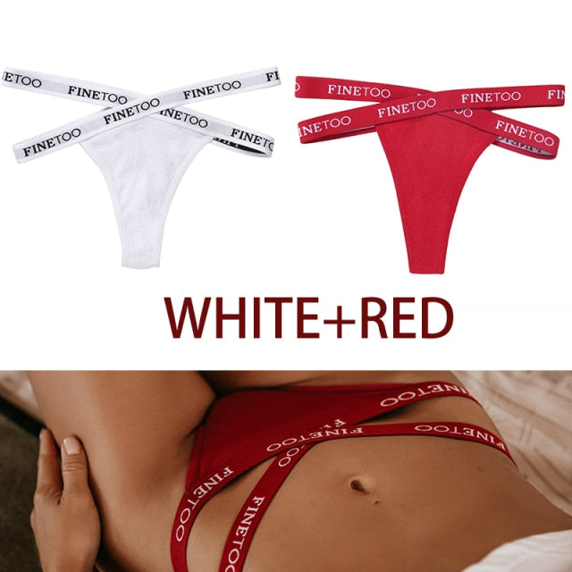 2PCS/Set Women's Cotton string