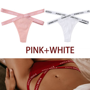 2PCS/Set Women's Cotton string