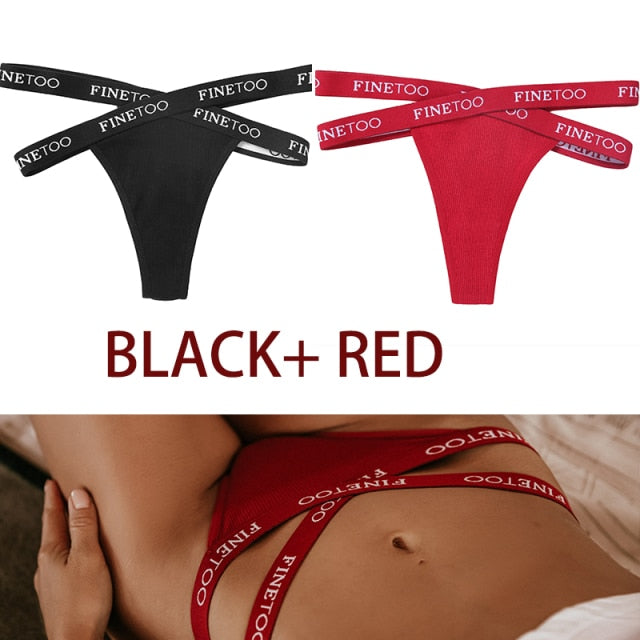 2PCS/Set Women's Cotton string