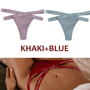 2PCS/Set Women's Cotton string