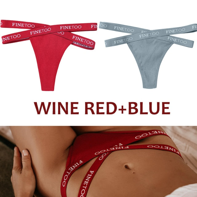 2PCS/Set Women's Cotton string