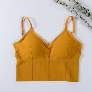 Women Tank Crop Top Seamless Underwear