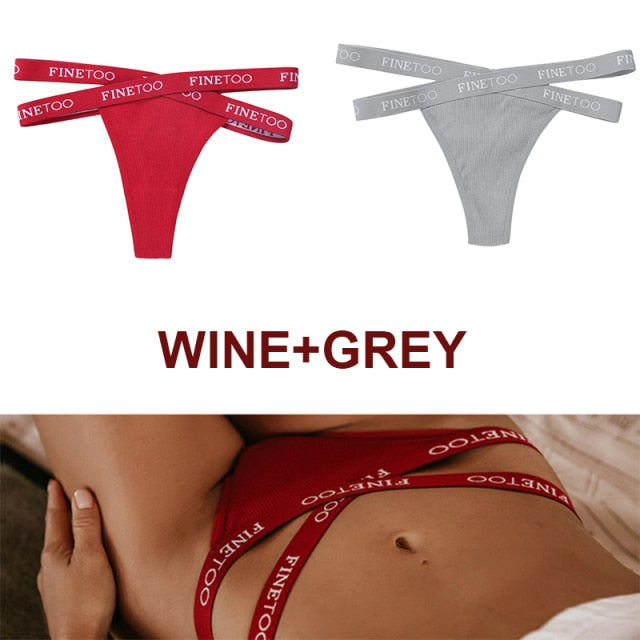 2PCS/Set Women's Cotton string