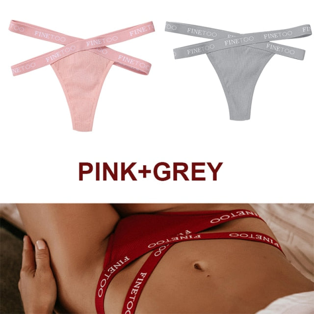 2PCS/Set Women's Cotton string