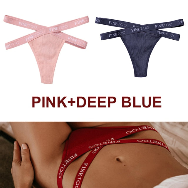 2PCS/Set Women's Cotton string