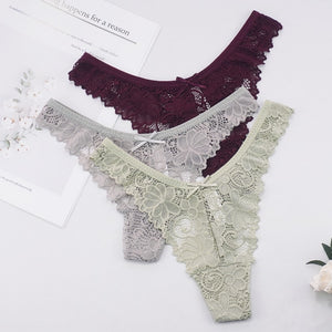 3 Pcs Underwear Women