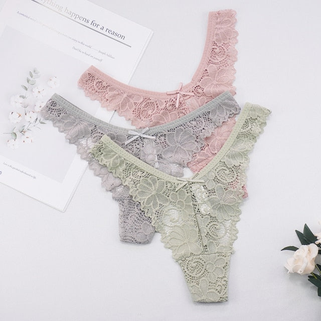 3 Pcs Underwear Women