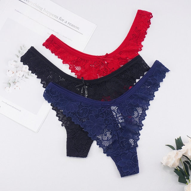 3 Pcs Underwear Women