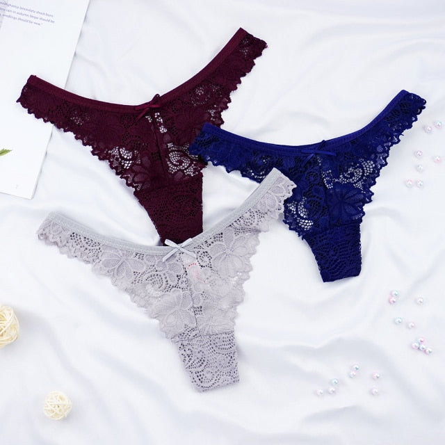 3 Pcs Underwear Women