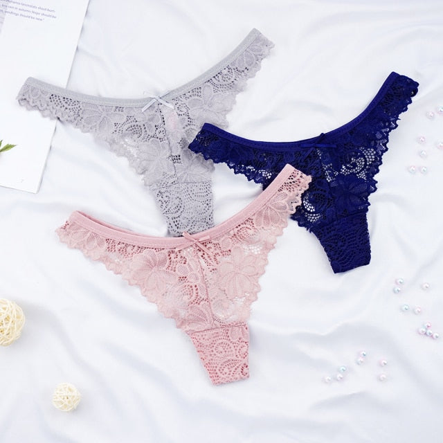 3 Pcs Underwear Women