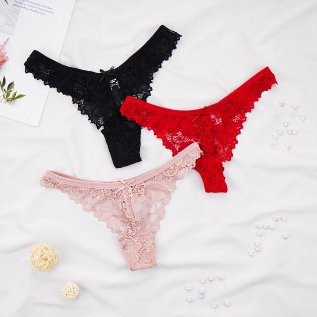 3 Pcs Underwear Women